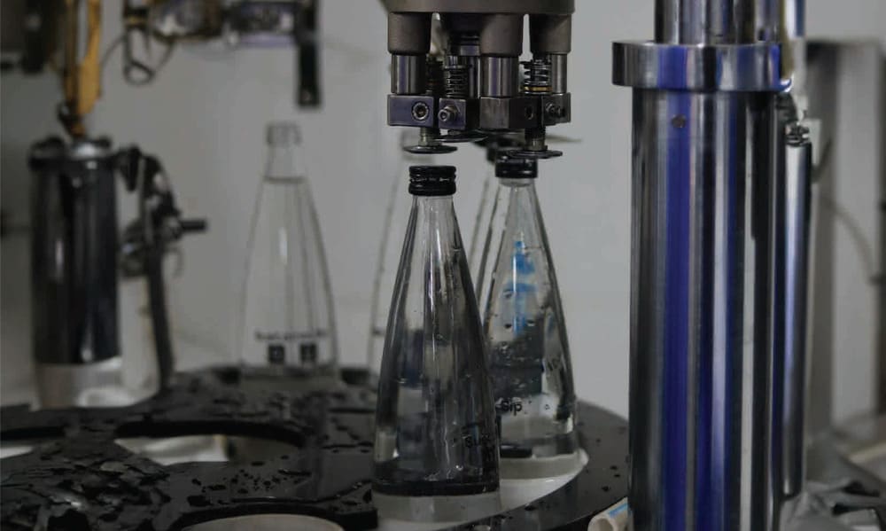 The Oterra Net Zero initiative — in-house water bottling plant