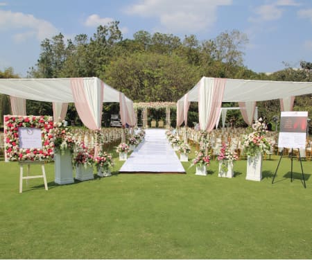 Outdoor Luxury Wedding Venue