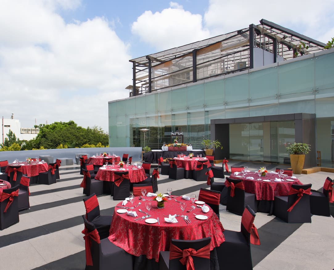 The Oterra Offers Open Air Banquet Venue