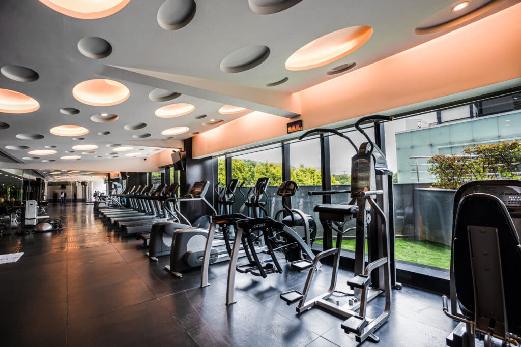 Fitness centre at The Oterra