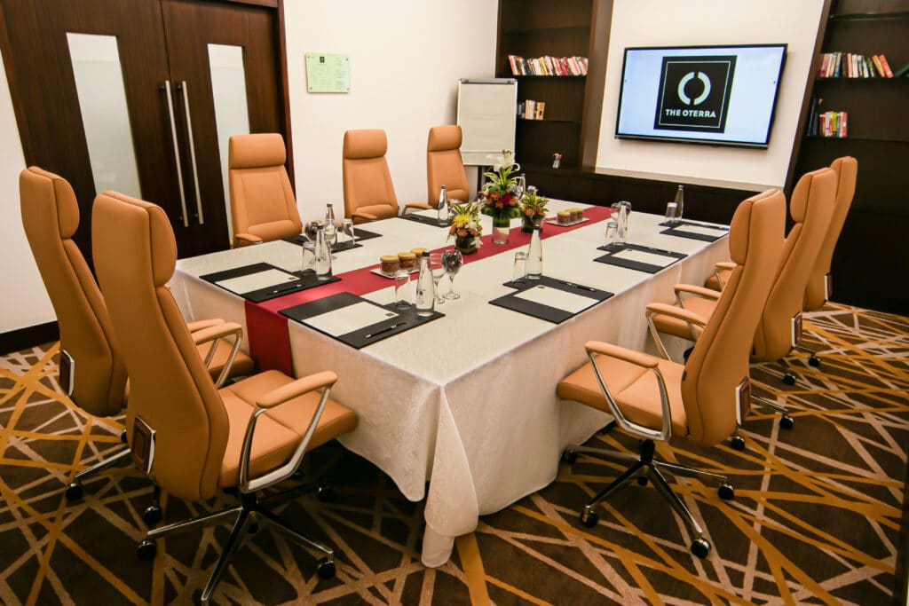 Meeting room setup