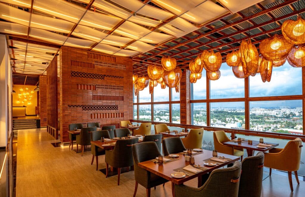Ahara restaurant interior