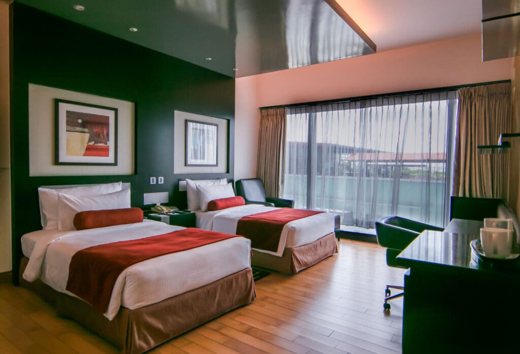 Guest room at The Oterra
