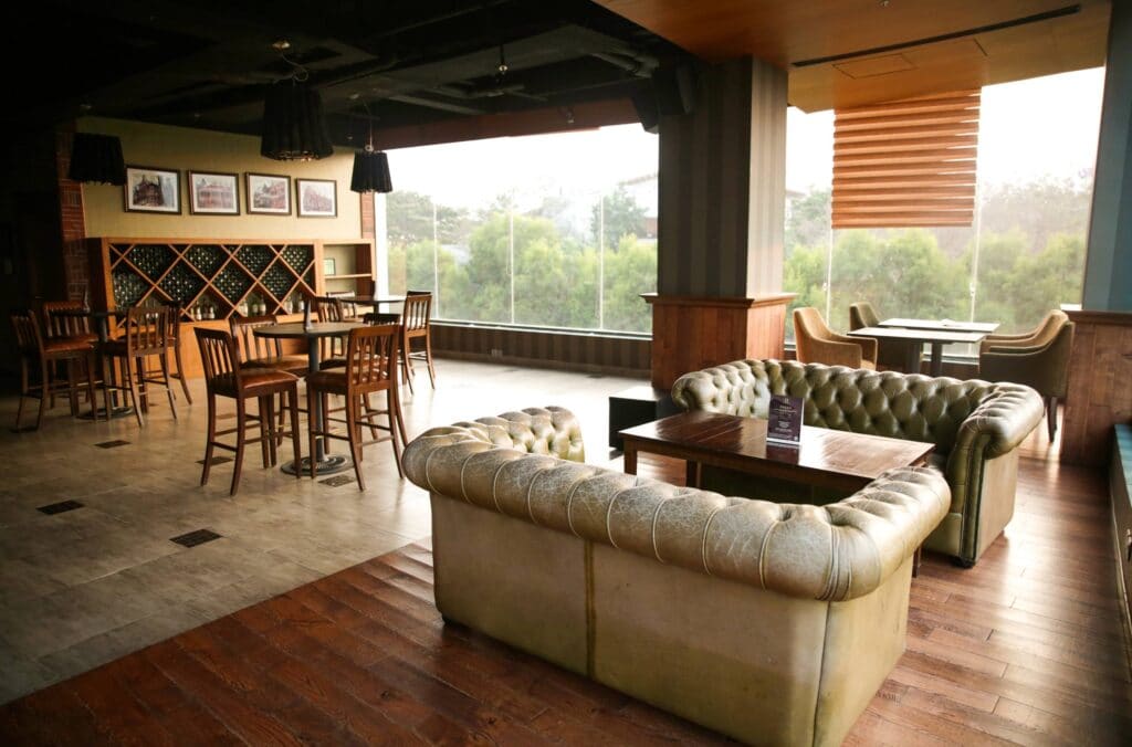 The Terminus Restobar seating