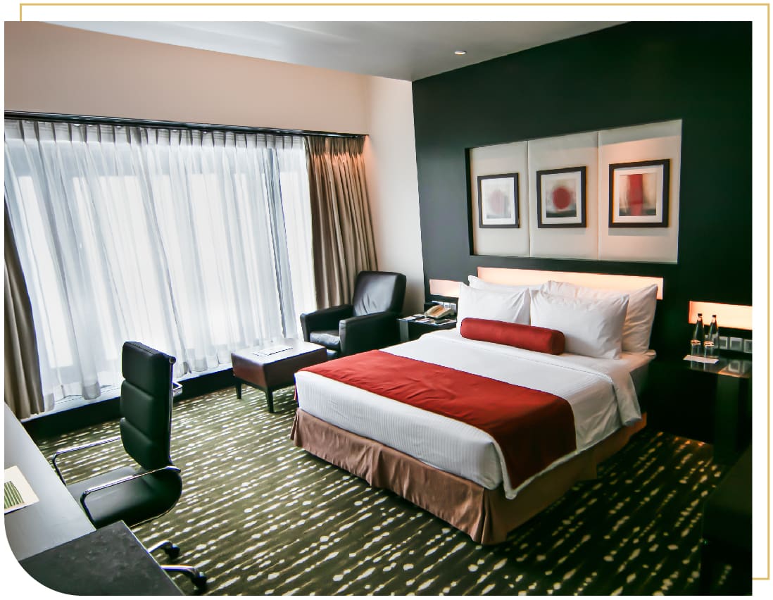 Superior Room interior at The Oterra