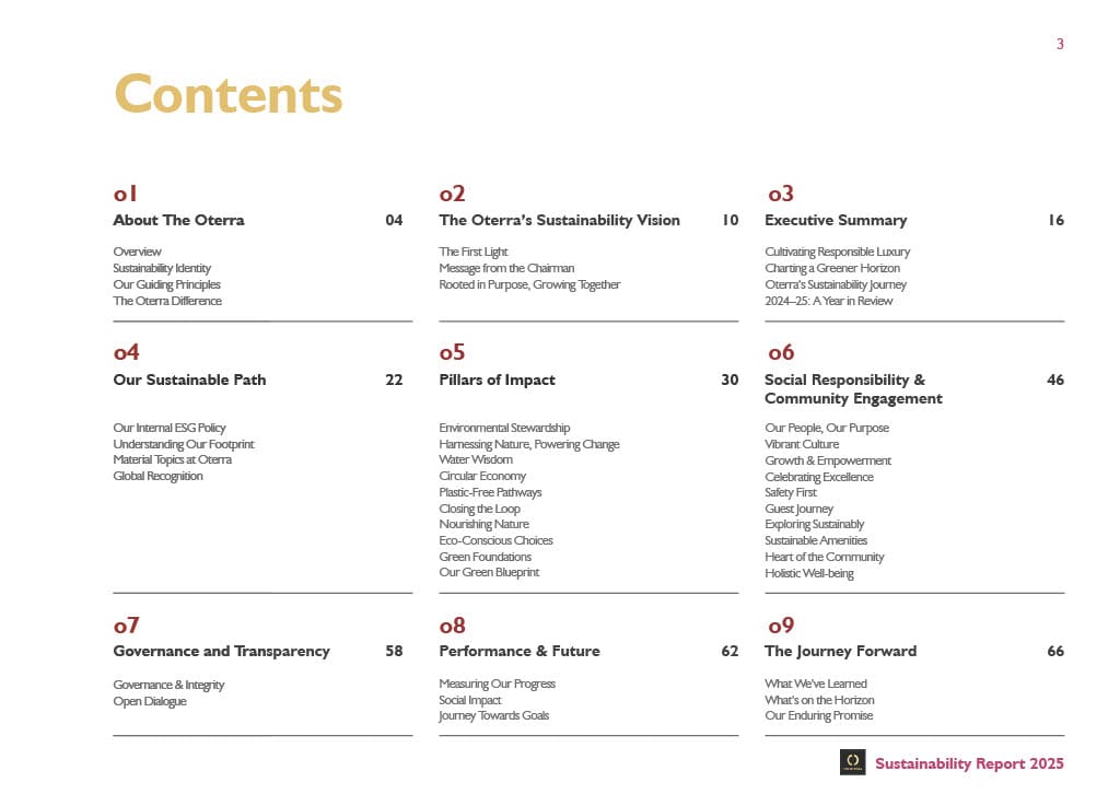 Sustainability Report – Page 3